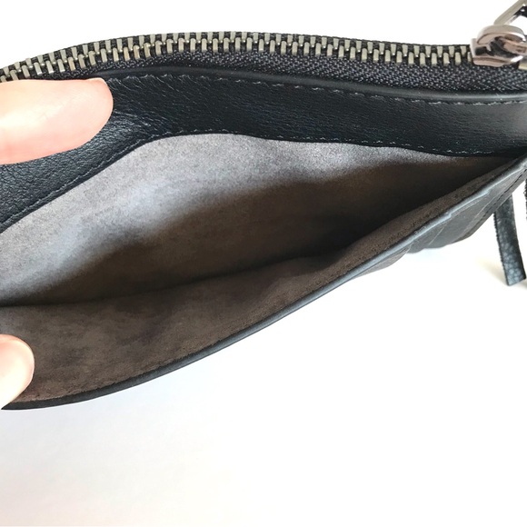 Vince Camuto Zani Onyx Leather Zip Around Wallet - Picture 5 of 6